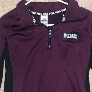 NWOT Victoria’s Secret PINK half zip